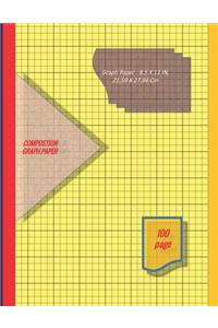 Graph Paper Notebook 8.5 x 11 IN, 21.59 x 27.94 cm