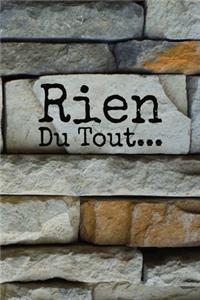 Rien du tout