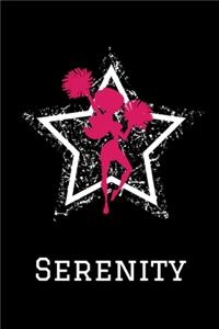 Serenity Cheerleading Notebook