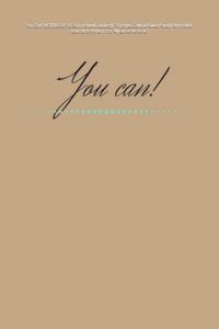 You Can! NOTEBOOK