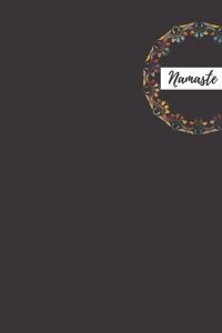 Namaste: cute namaste, novelty namaste, more meaningful life, healing remedies journal, namaste yoga journal, namaste notebook, personal development yourself