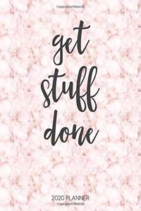 Get Stuff Done 2020 Planner