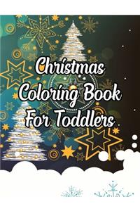 Christmas Coloring Book For Toddlers