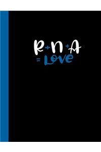 R+N+A=Love: 2020 Weekly Planner for Nurses