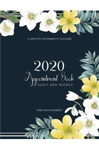 2020 Appointment Book Daily and Hourly