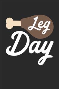 Thanksgiving Notebook - Leg Day Journal - Thanksgiving Gift for Him and Her - Thanksgiving Diary