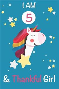 I am 5 and Thankful Girl