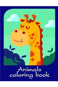 Animals coloring book