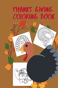 thanks giving coloring book
