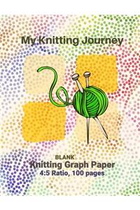 My Knitting Journey, Blank Knitting Graph Paper-4