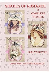 Large Print Western Romance