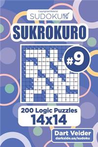 Sudoku Sukrokuro - 200 Logic Puzzles 14x14 (Volume 9)