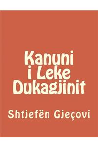 Kanuni I Leke Dukagjinit