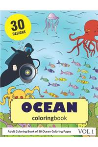 Ocean Coloring Book