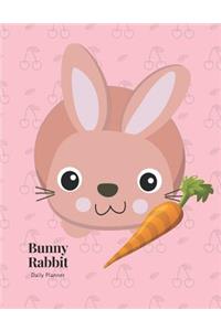 Bunny Rabbit Daily Planner (Undated)