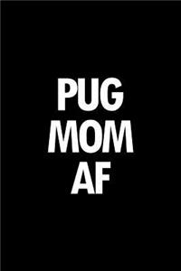 Pug Dot Grid Journal