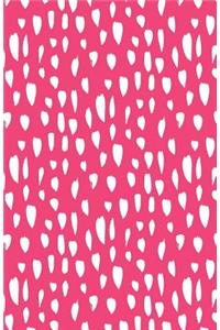 Bullet Journal Abstract Splashes Pink