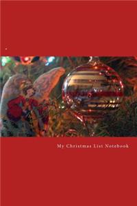 My Christmas List Notebook
