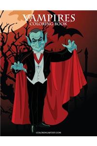 Vampires Coloring Book 1
