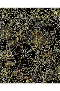 Journal Notebook Flower Pattern 6