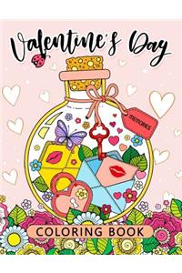 Valentines Day Coloring Book