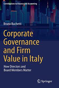 Corporate Governance and Firm Value in Italy