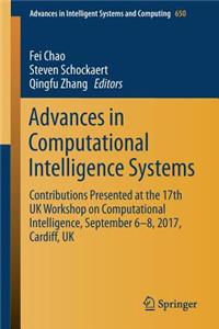 Advances in Computational Intelligence Systems