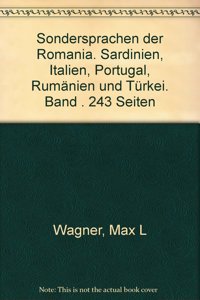Sondersprachen Der Romania. Band 2