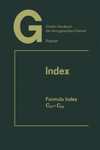 Gmelin Handbook of Inorganic and Organometallic Chemistry