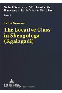Locative Class in Shengologa (Kgalagadi)