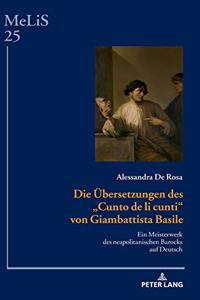 Uebersetzungen des «Cunto de li cunti» von Giambattista Basile