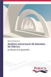 Análisis estructural de bóvedas de fábrica