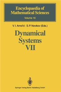 Dynamical Systems VII