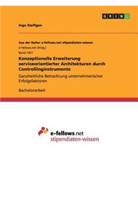 Konzeptionelle Erweiterung serviceorientierter Architekturen durch Controllinginstrumente