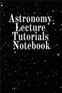 Astronomy Lecture Tutorials Notebook