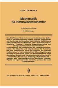 Mathematik Für Naturwissenschaftler