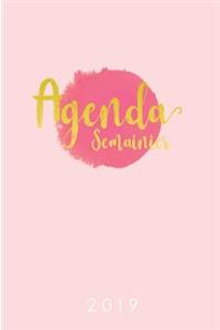Agenda Semainier 2019