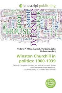 Winston Churchill in Politics