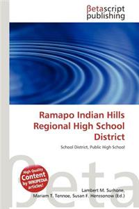 Ramapo Indian Hills Regional High School District