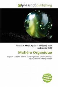 Matiere Organique