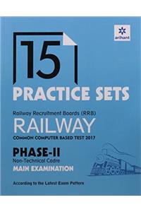 15 Practice Sets (Rrb)  Common Computer Based  Test 2017 Phase-II