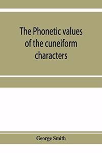 phonetic values of the cuneiform characters