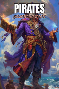 Pirates Coloring Book for Adults