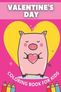 Valentine's Day Coloring Book For Kids