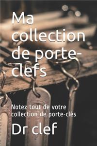 Ma collection de porte-clefs