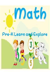 Math, Pre-K Learn and Explore