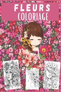 coloriage Fleurs
