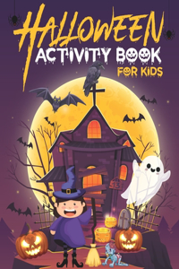 Halloween Activity Book for Kids