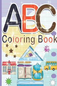 ABC Coloring Book for Kids Ages 4-8