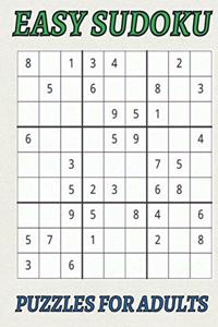 Easy Sudoku Puzzles for Adults